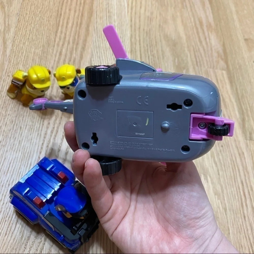 Paw Patrol Play Figure Toy Set Rubble Skye Zuma